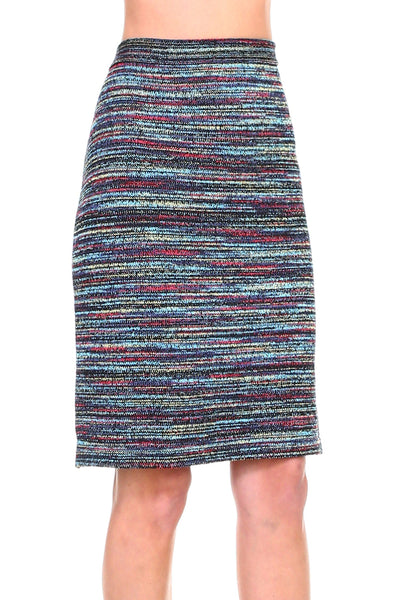 Multi-color Knit Skirt